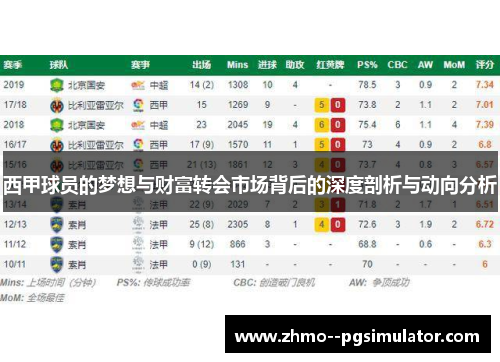 西甲球员的梦想与财富转会市场背后的深度剖析与动向分析